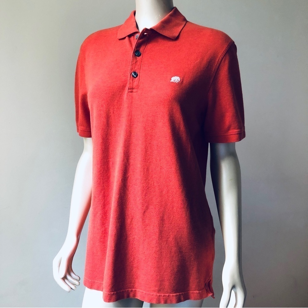 Banana Republic Cotton Polo Shirt Athletic Fit Men's Medium V/824 - M